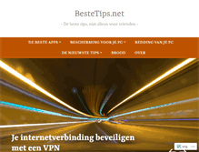 Tablet Screenshot of bestetips.net
